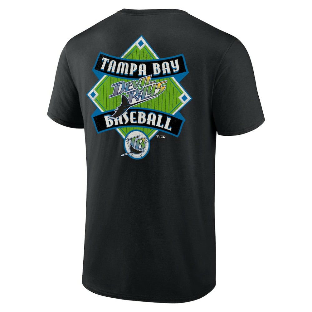 Tampa Bay Rays Cooperstown Collection Field Play T-Shirt - Black