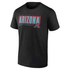 Arizona Diamondbacks Blocked Out T-Shirt - Black