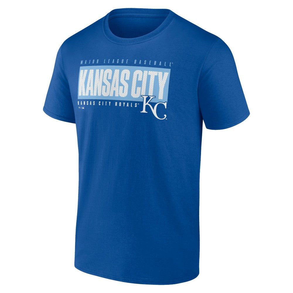 Kansas City Royals Blocked Out T-Shirt - Royal