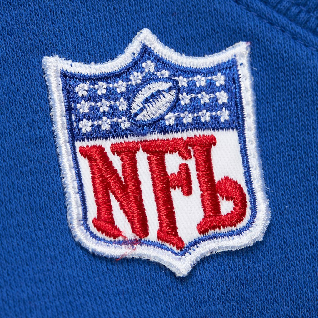 NFL New England Patriots Off Field Vintage Logo Short Sleeve Pullover Hoodie