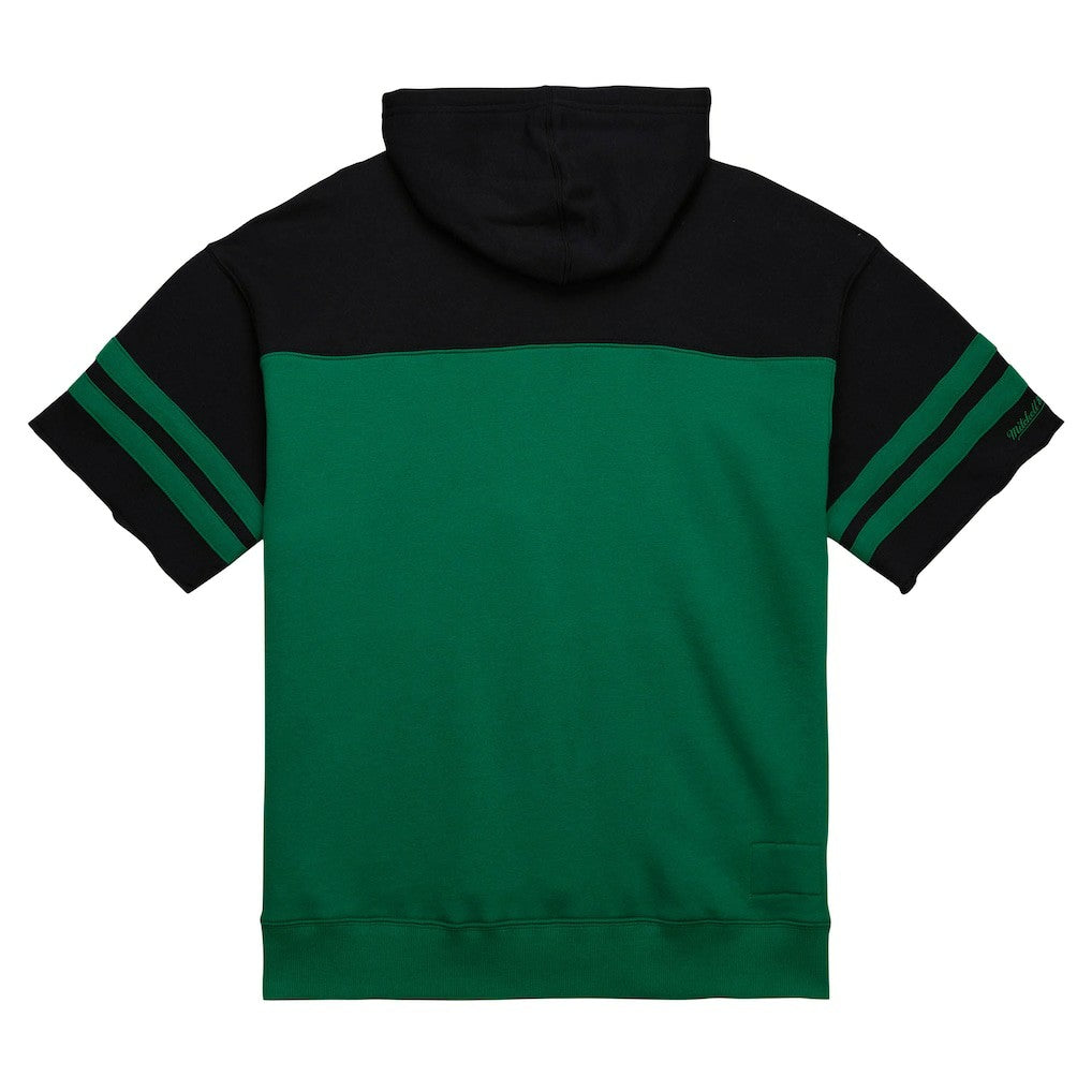 NFL New York Jets Off Field Vintage Logo Short Sleeve Pullover Hoodie