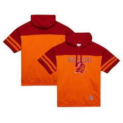 NFL Tampa Bay Buccaneers Off Field Vintage Logo Short Sleeve Pullover Hoodie