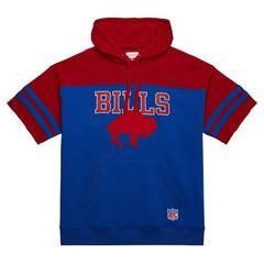 NFL Buffalo Bills Off Field Vintage Logo Short Sleeve Pullover Hoodie