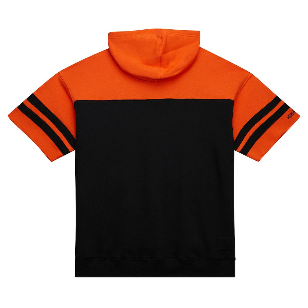 NFL Cincinnati Bengals Off Field Vintage Logo Short Sleeve Pullover Hoodie