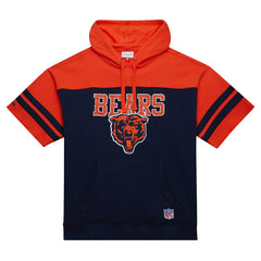 NFL Chicago Bears Off Field Vintage Logo Short Sleeve Pullover Hoodie