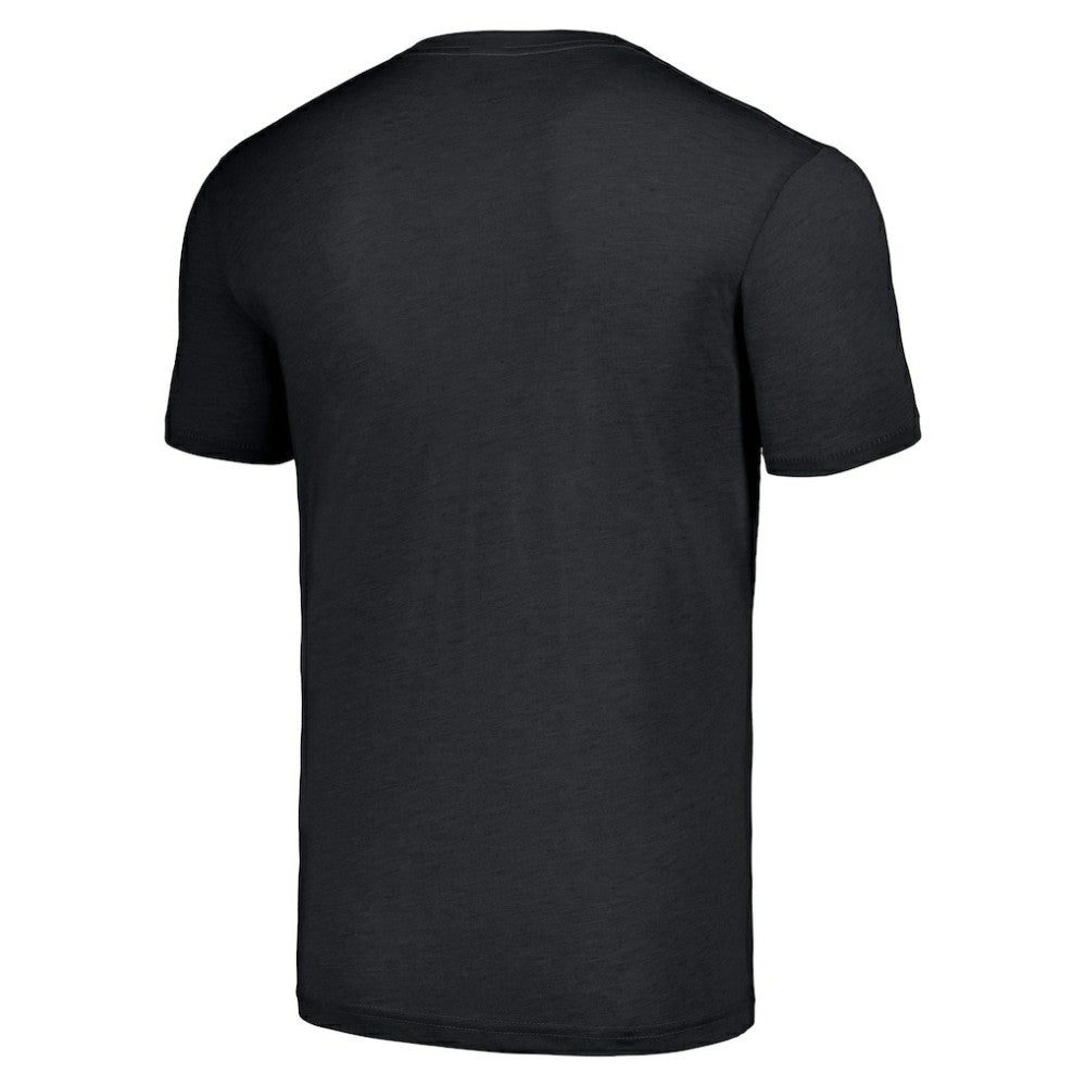 Baltimore Orioles Homage Cooperstown Collection Hand-Drawn Logo Tri-Blend T-Shirt - Charcoal