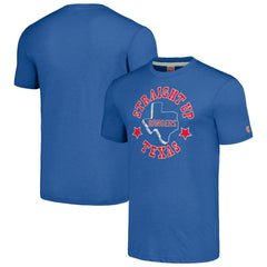 Texas Rangers Homage Hyper Local Tri-Blend T-Shirt - Royal
