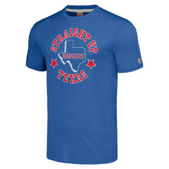 Texas Rangers Homage Hyper Local Tri-Blend T-Shirt - Royal