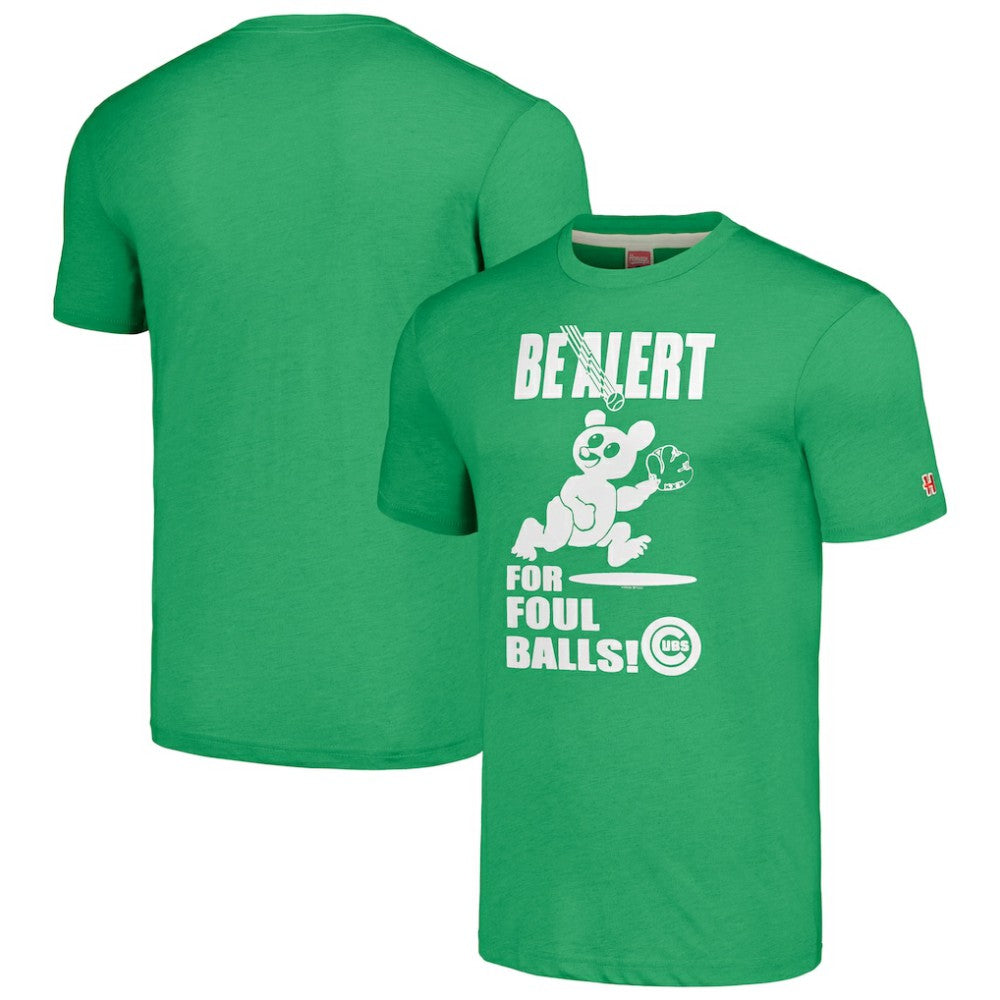 Chicago Cubs Homage Hyper Local Tri-Blend T-Shirt - Green