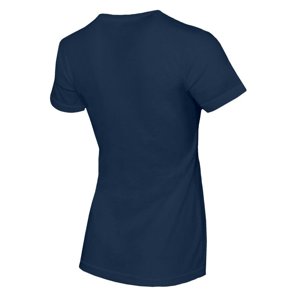Houston Astros Tiny Turnip Women's Butterfly Glove T-Shirt - Navy