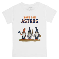 Houston Astros Tiny Turnip Youth Gnomes T-Shirt - White
