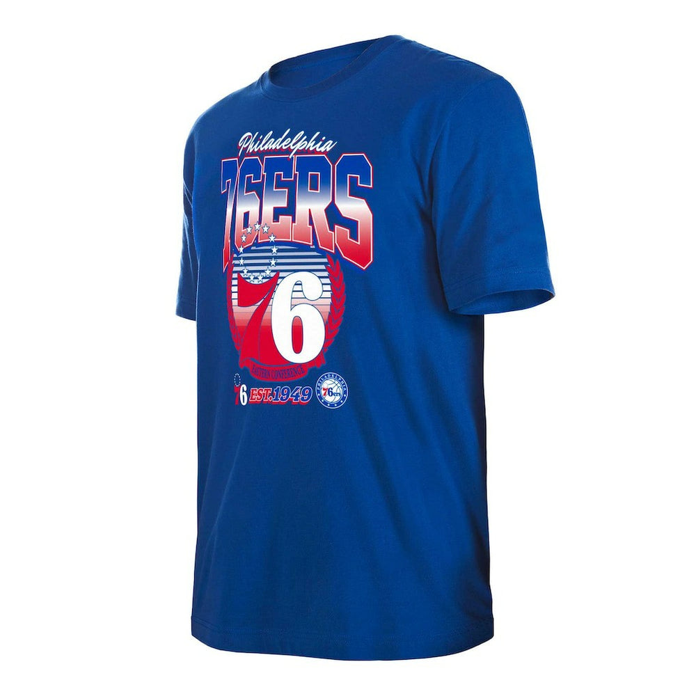 Philadelphia 76ers Unisex Summer Classics T-Shirt - Royal | New Era cheap
