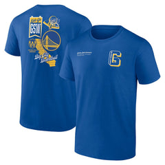 Golden State Warriors Split Zone T-Shirt sale - Royal on sale