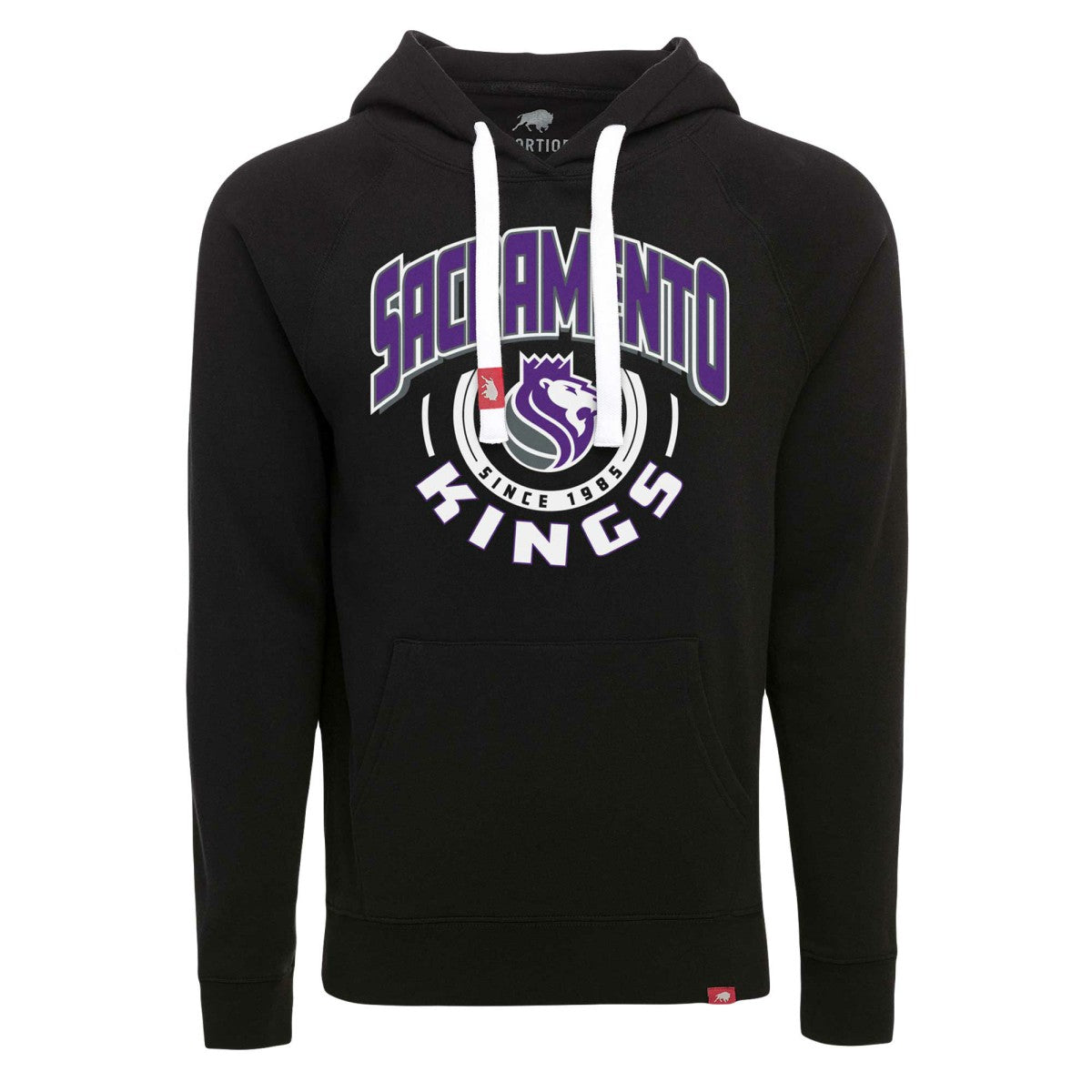 Sacramento Kings Sportiqe Unisex Olsen Super Soft Tri-Blend Raglan Pullover Hoodie - Black shop