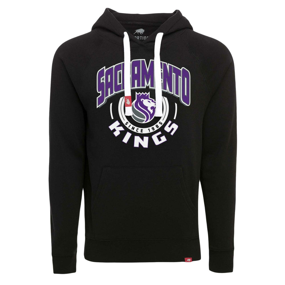 Sacramento Kings Sportiqe Unisex Olsen Super Soft Tri-Blend Raglan Pullover Hoodie - Black shop