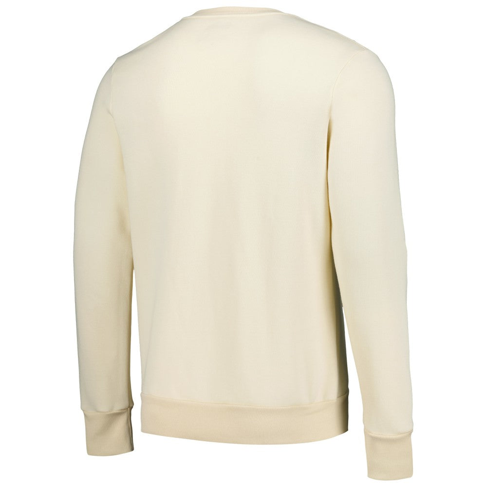 Los Angeles Angels Majestic Threads Fleece Pullover Sweatshirt - Oatmeal