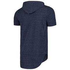 Chicago White Sox Majestic Threads Tri-Blend Hoodie T-Shirt - Navy