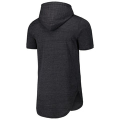 San Francisco Giants Majestic Threads Tri-Blend Hoodie T-Shirt - Black