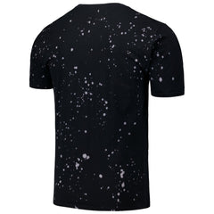 Houston Astros Majestic Threads Splatter T-Shirt - Black/White