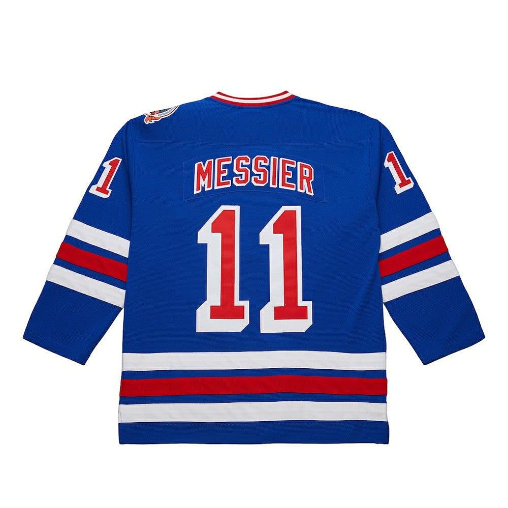 Mark Messier New York Rangers Mitchell & Ness Big & Tall 1993/94 Blue Line 2.0 Jersey