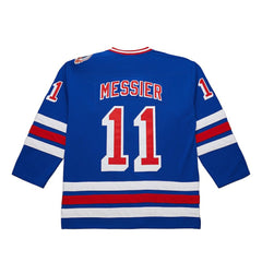 Mark Messier New York Rangers Mitchell & Ness Big & Tall 1993/94 Blue Line 2.0 Jersey