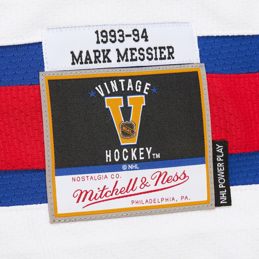 Mark Messier New York Rangers Mitchell & Ness Big & Tall 1993/94 Blue Line 2.0 Jersey
