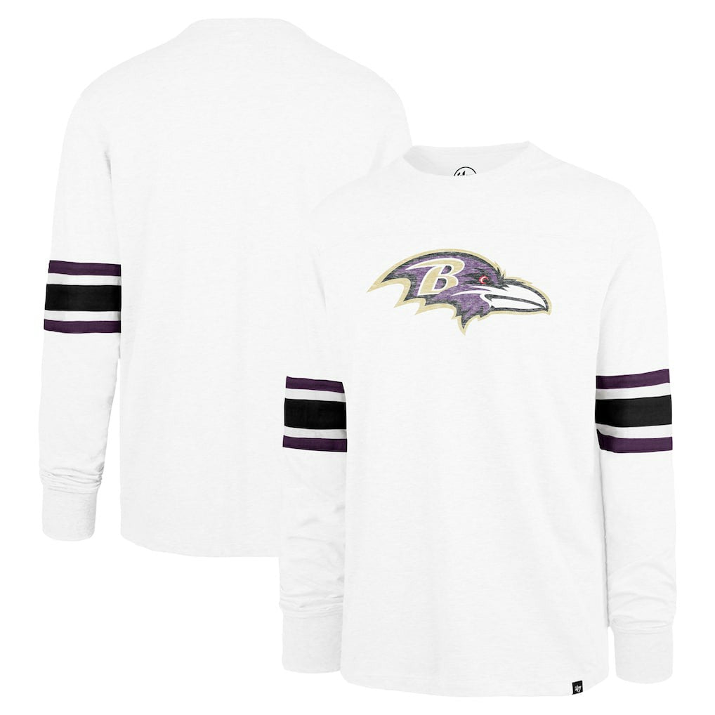 NFL Baltimore Ravens '47 Gridiron Premier Brex Long Sleeve T-Shirt