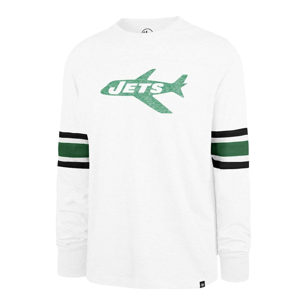 NFL New York Jets '47 Gridiron Throwback Premier Brex Long Sleeve T-Shirt
