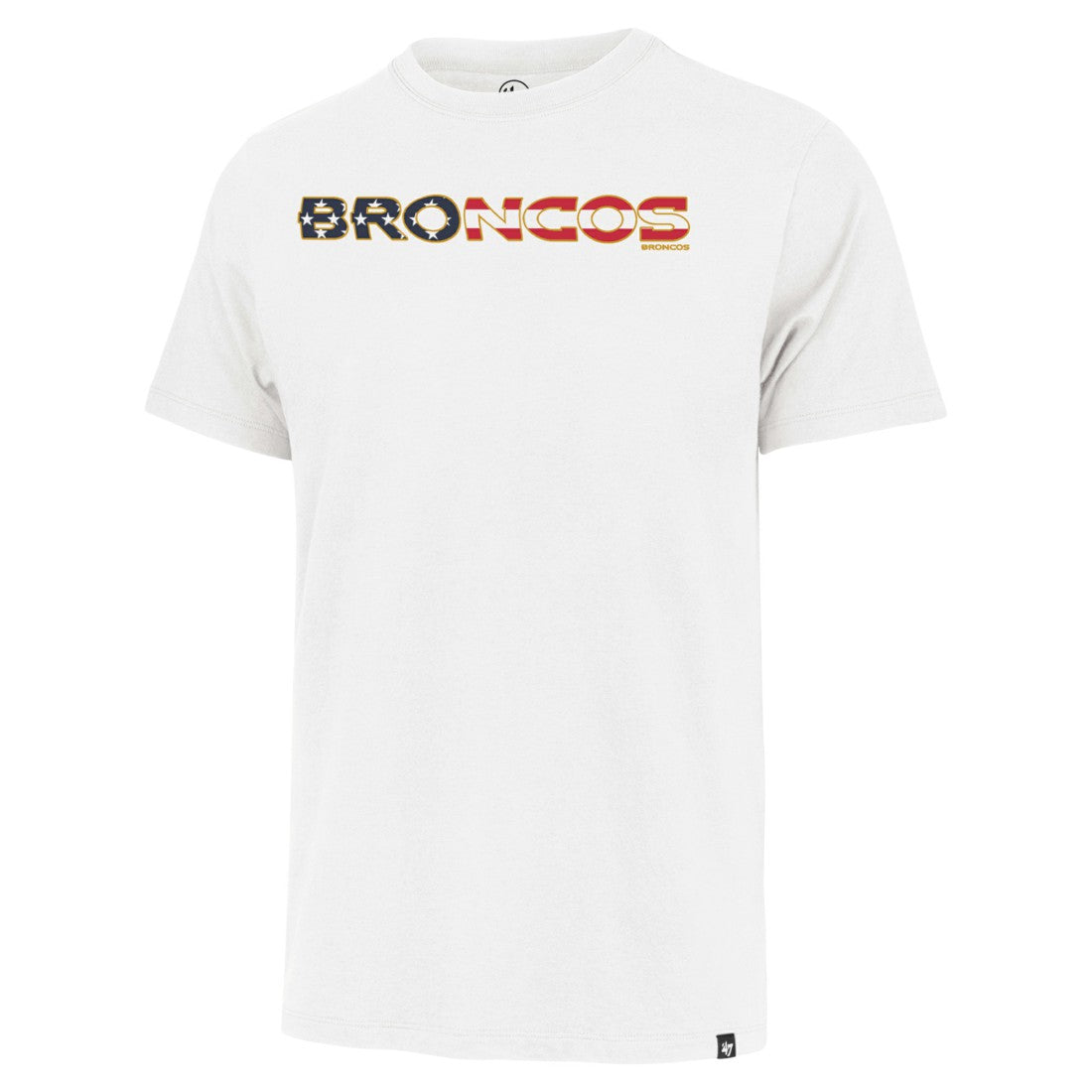 NFL Denver Broncos '47 Flag Script Franklin T-Shirt