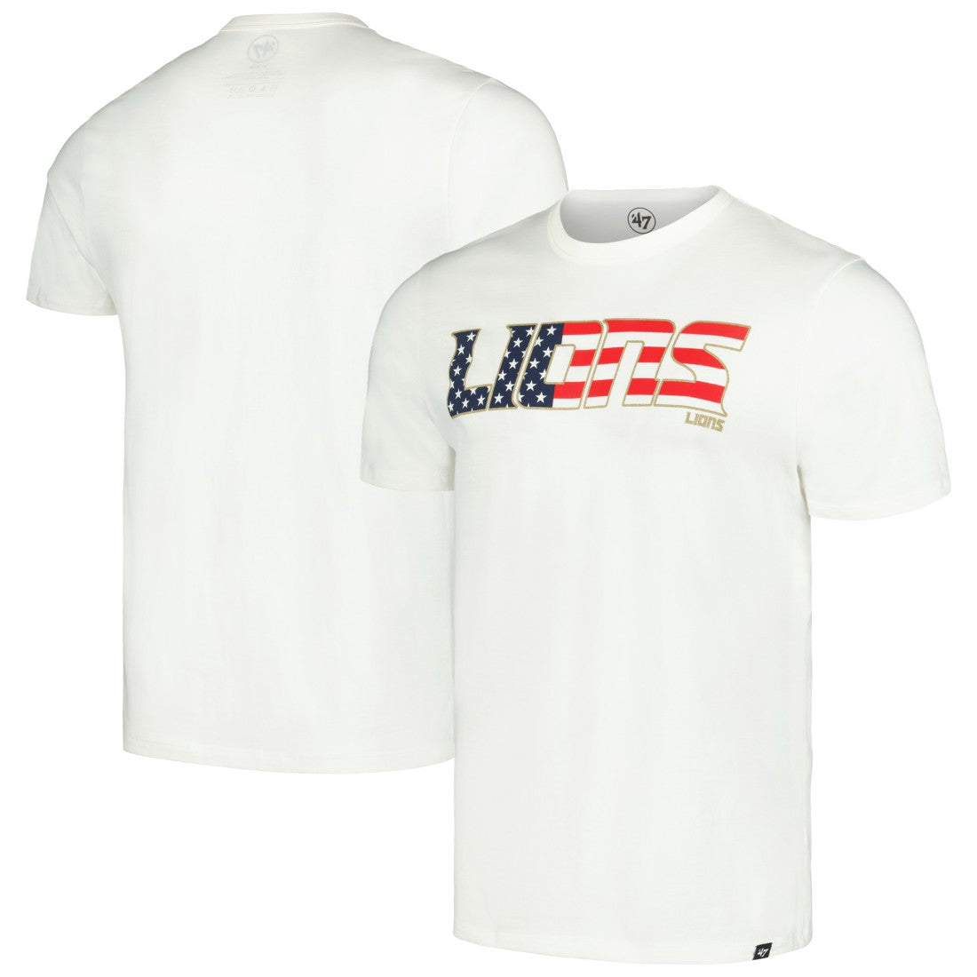 NFL Detroit Lions '47 Flag Script Franklin T-Shirt