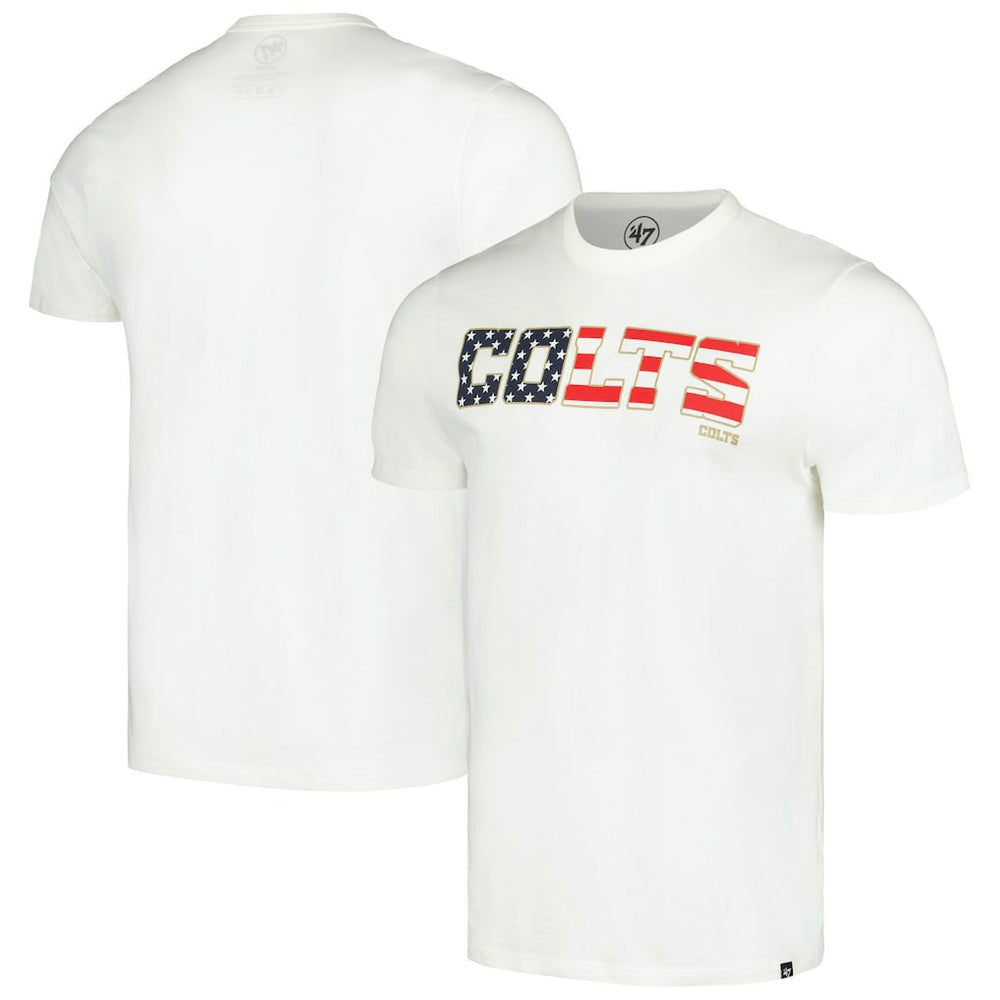 NFL Indianapolis Colts '47 Flag Script Franklin T-Shirt