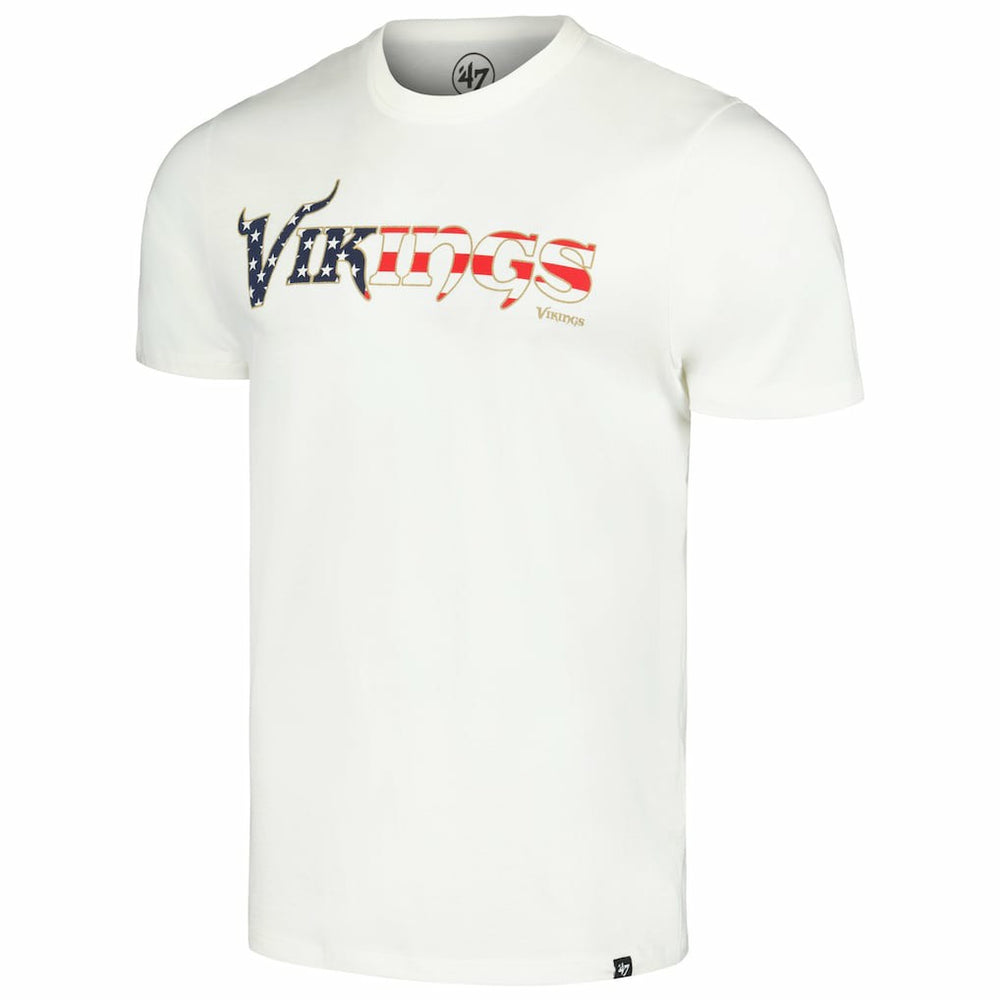 NFL Minnesota Vikings '47 Flag Script Franklin T-Shirt