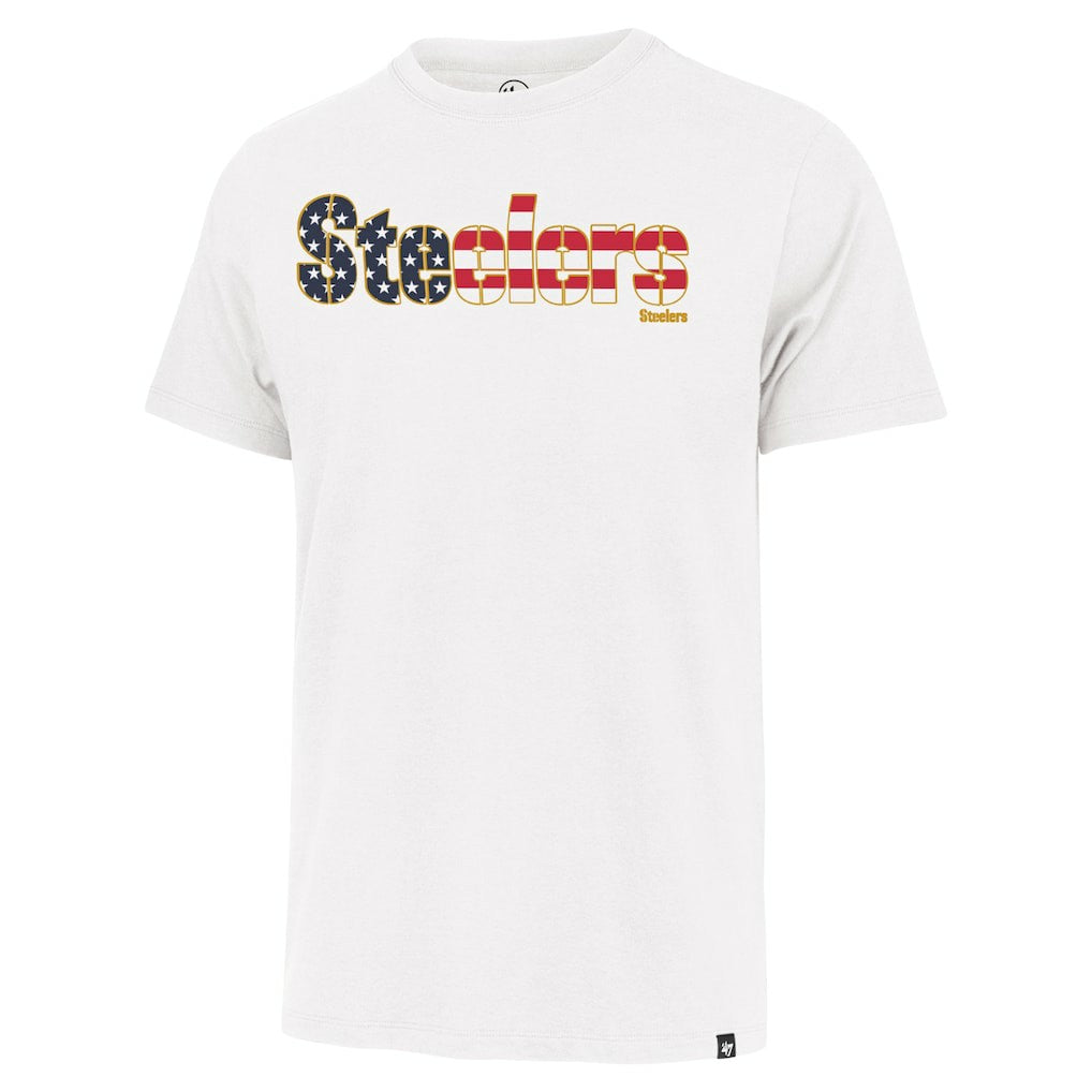 NFL Pittsburgh Steelers '47 Flag Script Franklin T-Shirt