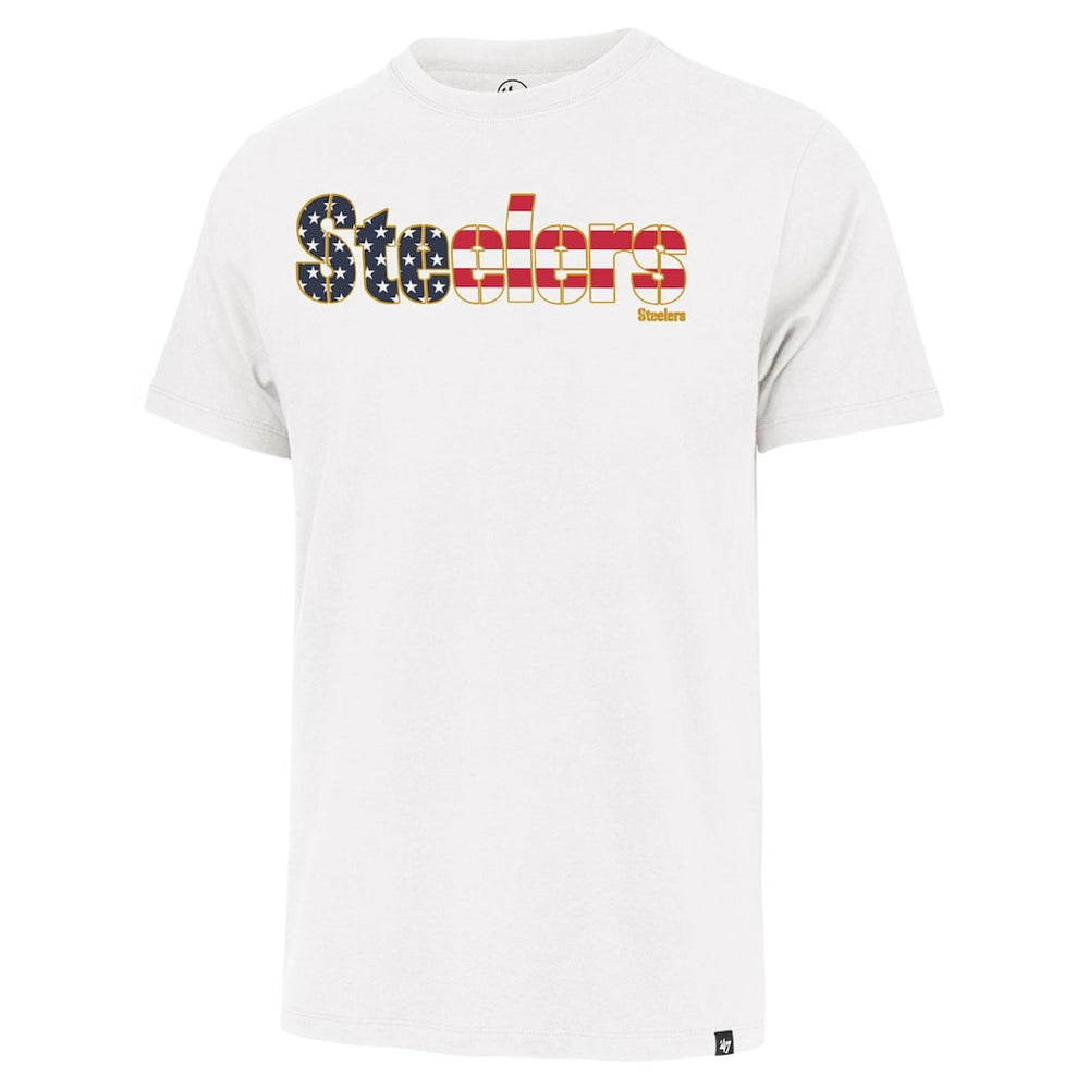 NFL Pittsburgh Steelers '47 Flag Script Franklin T-Shirt