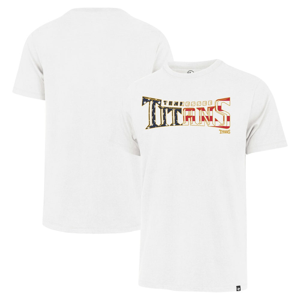 NFL Tennessee Titans '47 Flag Script Franklin T-Shirt
