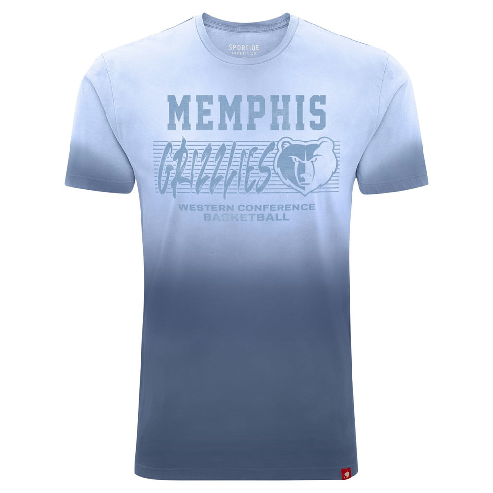 Memphis Grizzlies Sportiqe Unisex Bingham Sun-Fade T-Shirt - Navy outlet