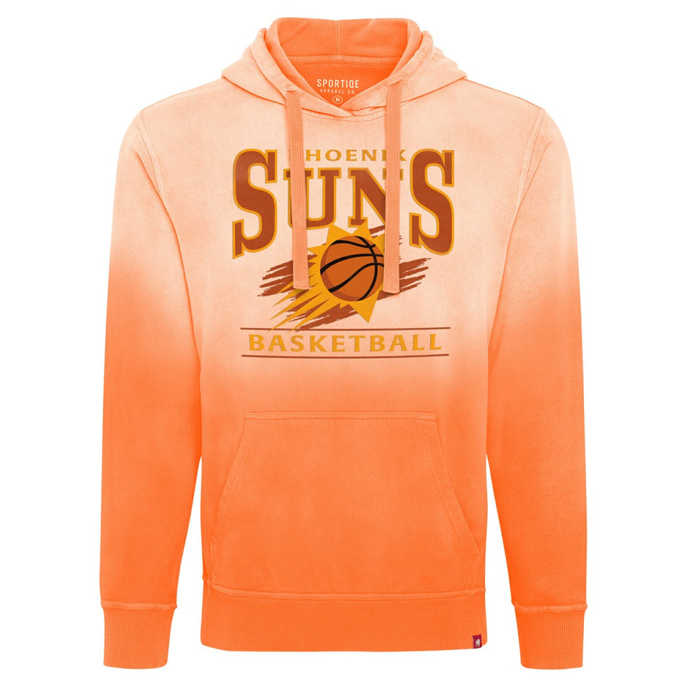 Phoenix Suns Sportiqe Unisex Blake Sun-Fade Pullover Hoodie - Orange cheap
