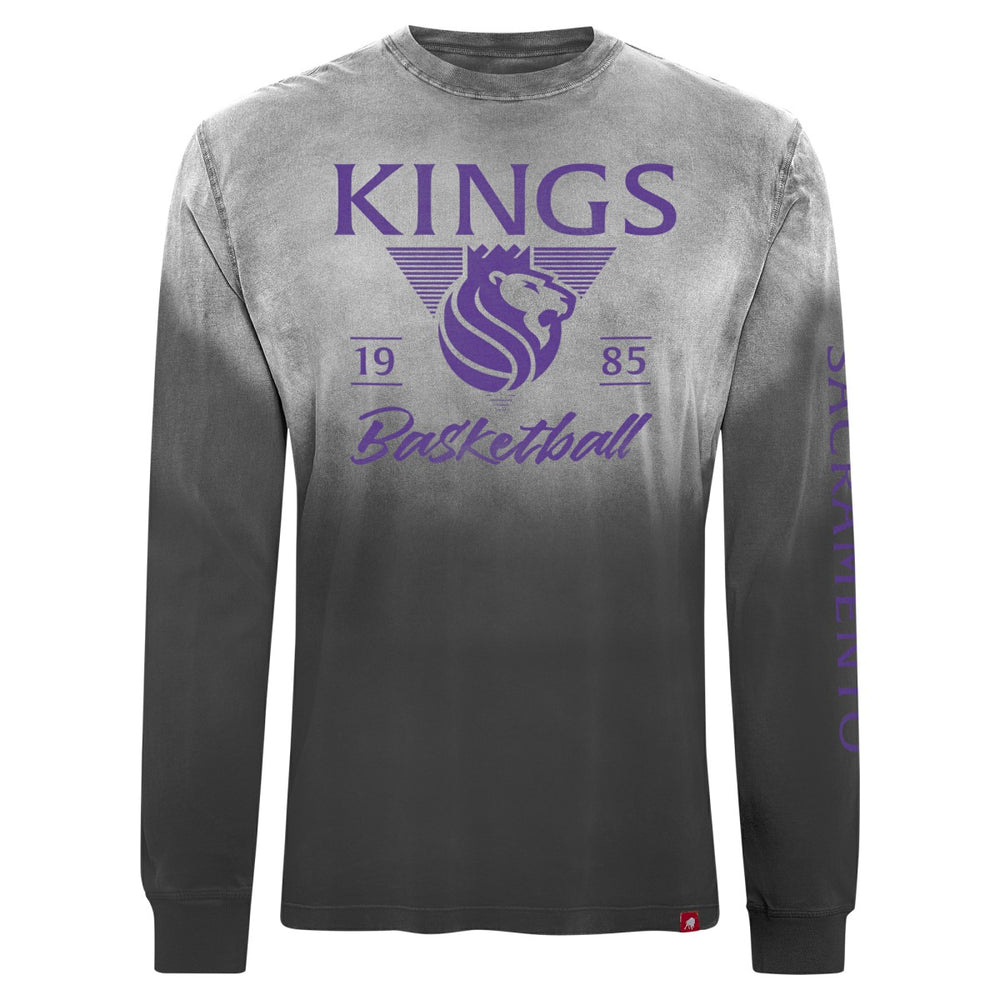 Sacramento Kings Sportiqe Unisex Mohave Sun-Dipped Long Sleeve T-Shirt - Black for sale