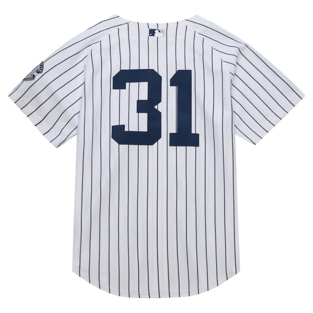 Ichiro Suzuki New York Yankees 2014 Cooperstown Collection Authentic Throwback Jersey - White | Mitchell & Ness
