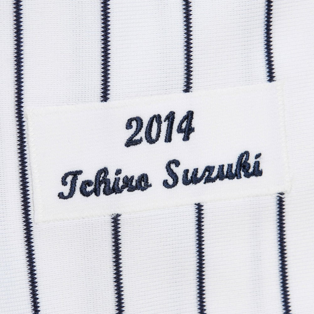 Ichiro Suzuki New York Yankees 2014 Cooperstown Collection Authentic Throwback Jersey - White | Mitchell & Ness