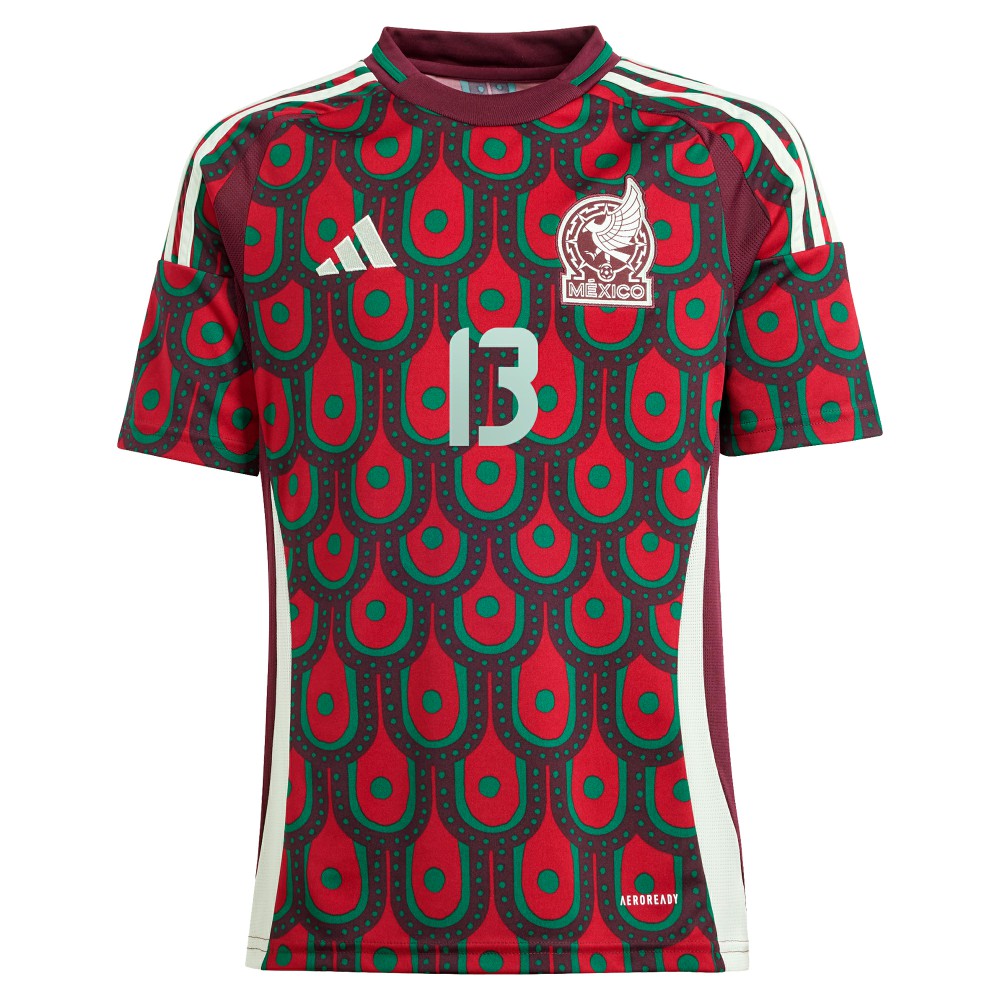 Guillermo Ochoa Mexico National Team Youth 2024 Home Replica Player Jersey / Soccer On sale