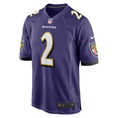 NFL Baltimore Ravens Nate Wiggins  Player Game Jersey