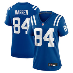 NFL Indianapolis Colts Tyler Warren  Women's Game Jersey