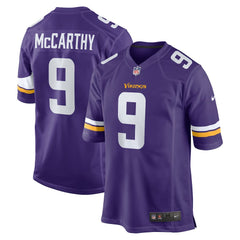 NFL Minnesota Vikings J.J. McCarthy  Player Game Jersey