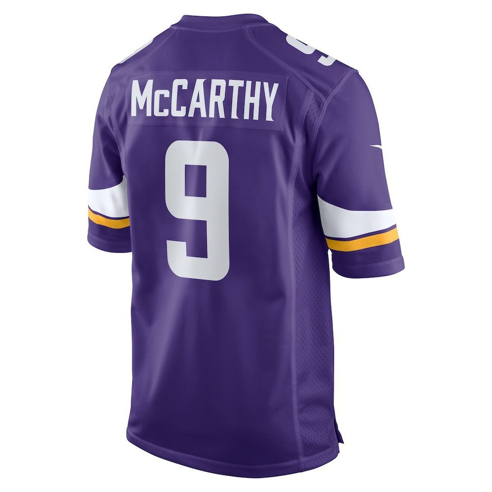NFL Minnesota Vikings J.J. McCarthy  Player Game Jersey