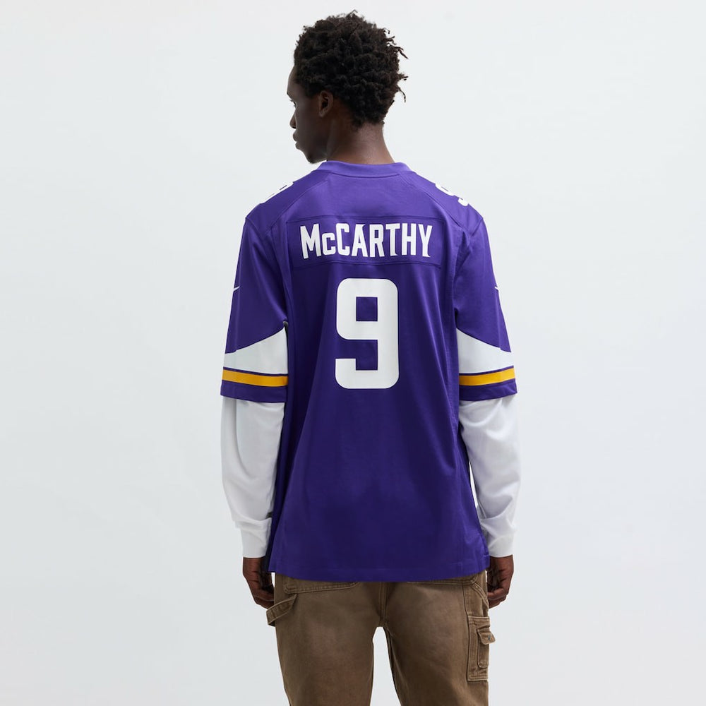 NFL Minnesota Vikings J.J. McCarthy  Player Game Jersey