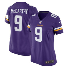 NFL Minnesota Vikings J.J. McCarthy  Women's Player Game Jersey