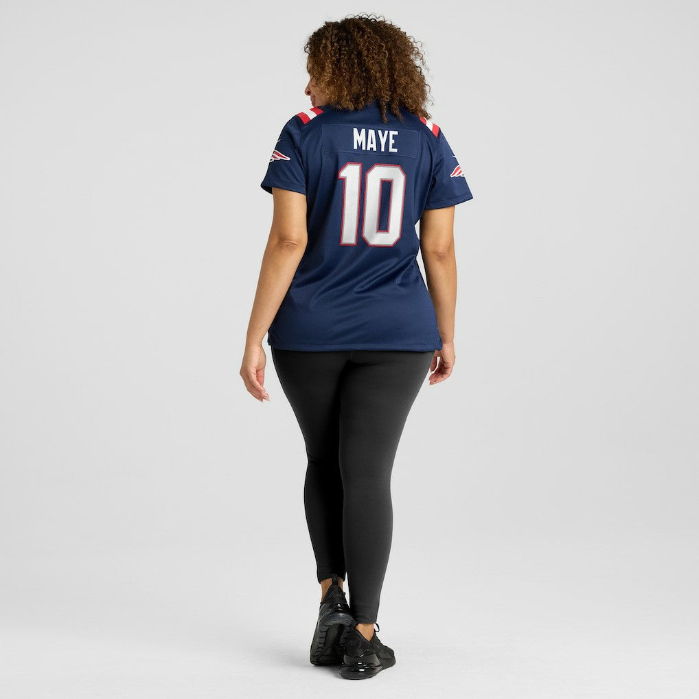 NFL New England Patriots Drake Maye  Women's Player Game Jersey
