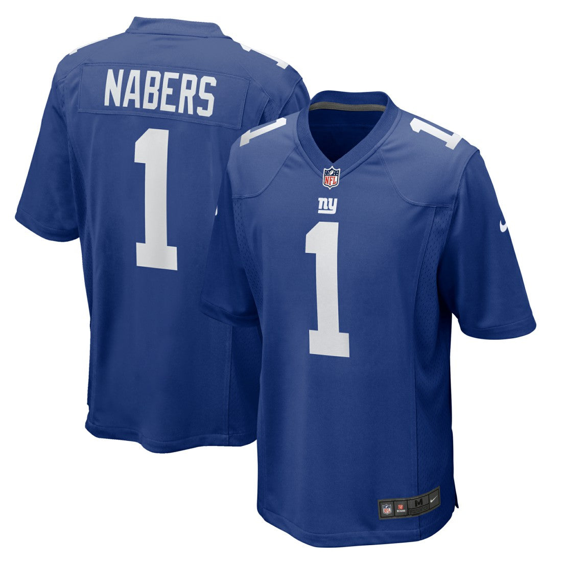 NFL New York Giants Malik Nabers  Player Game Jersey