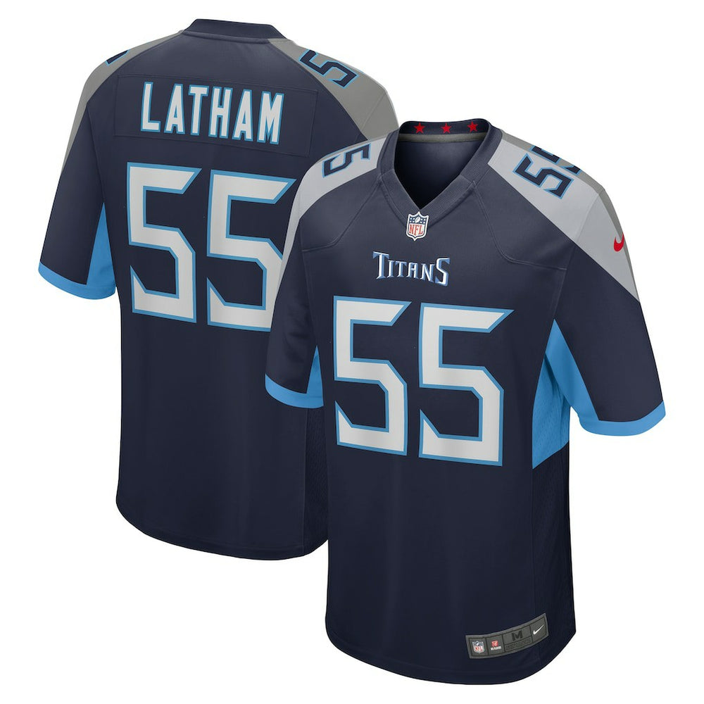 NFL Tennessee Titans JC Latham  Player Game Jersey